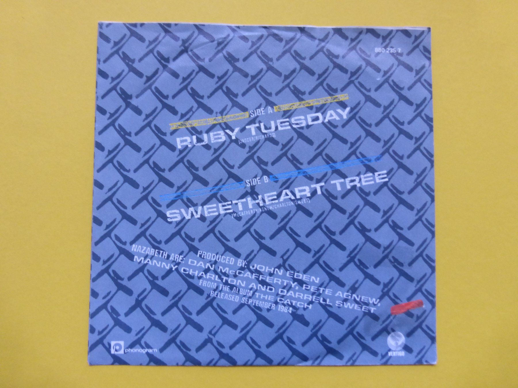 Schallplatten: Nazareth – Ruby Tuesday – Gebraucht aus Zürich von Swiss57 1