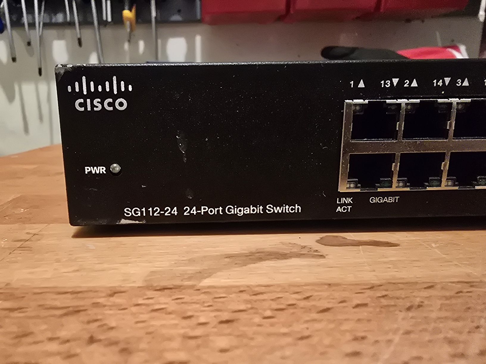 Cisco Hub & Switch: CISCO SG112-24 24-Port Gigabit Switch – Usato da Bottmingen venduto da Marco_restelli 2