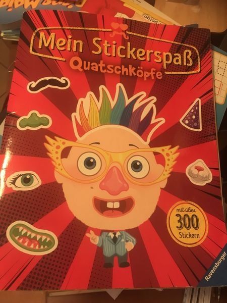 Sticker: Ravensburger Mein Stickerspass Quatschköpfe Sticker – Usato da Bergdietikon venduto da book-4-you