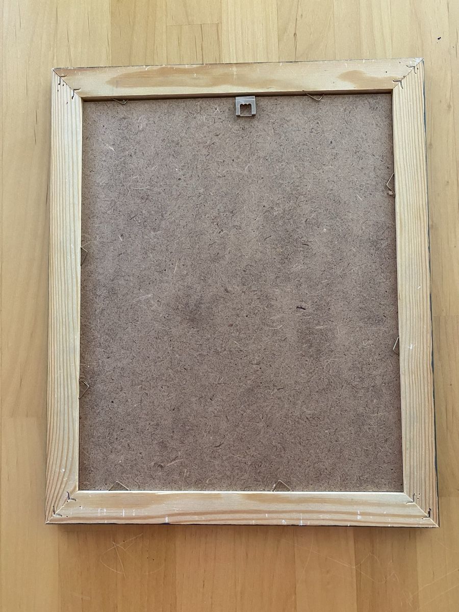 Gemälde: Bild mit Holzrahmen – Gebraucht aus Ennenda von mar_kz98 1