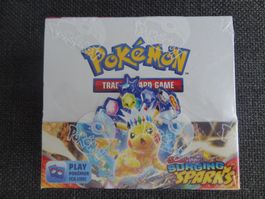 Pokémon TCG SURGING SPARKS Booster Box Display NEU EN