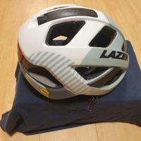 Lazer Grau mit licht Velohelm Grösse S (52-56cm