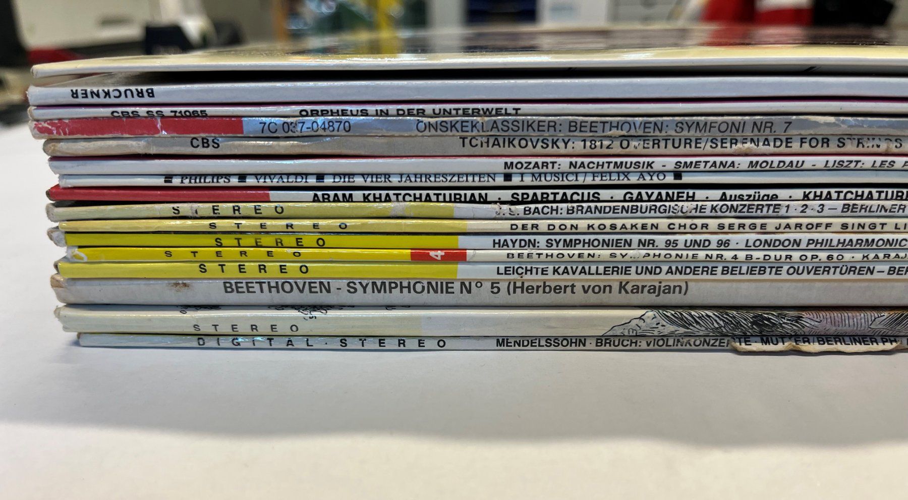Dischi in vinile: Schallplattensammlung Klassik 16 Stück – Usato da Basel venduto da andipfandi 1