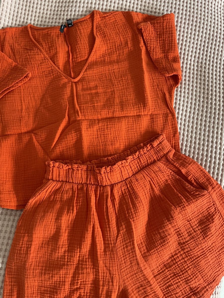 Vero Moda Lotti di vestiti: Sommer Set Vero Moda orange rot Grösse S – Usato da Mauren venduto da acht33null