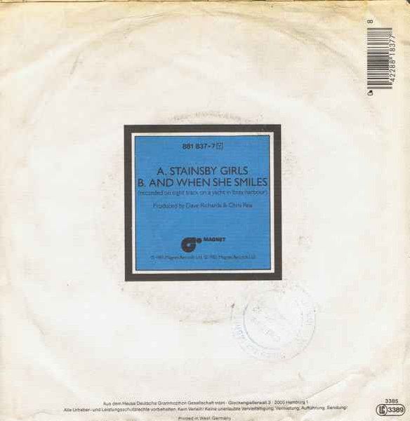 Schallplatten: Rea Chris: Stainsby Girls 7" – Gebraucht aus Steinhausen von Vilivinili 1