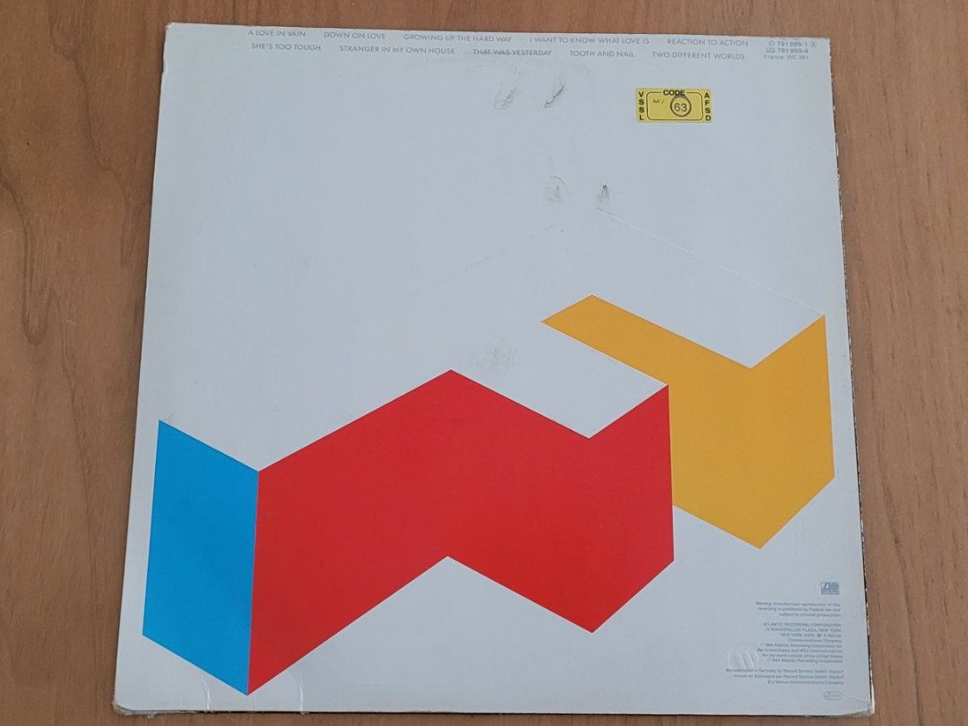 Vinyles: LP  Foreigner – D'occasion à Martigny par MZ-67 1