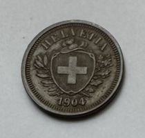 1904 1 Rappen -unz