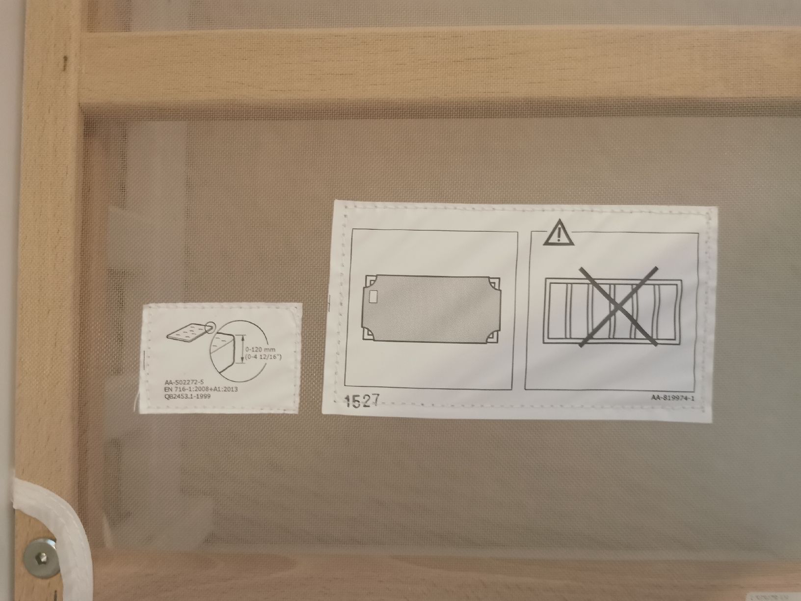 Ikea Letti: Kinderbett mit Gitter – Usato da Zürich venduto da lot_b6m9 1