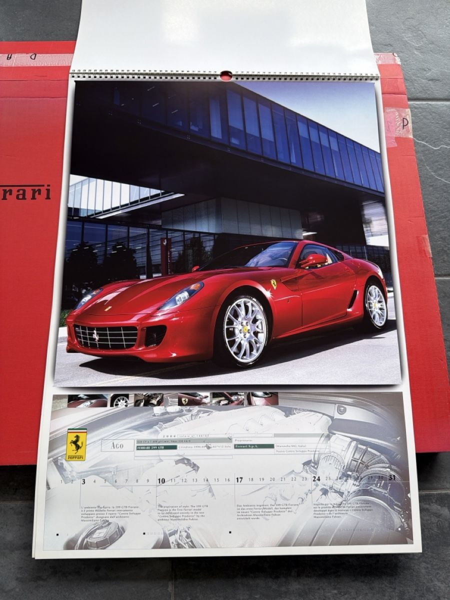 Ferrari Calendriers: Original Ferrari Kalender 2008 – D'occasion à Wolfwil par Rolex1 7