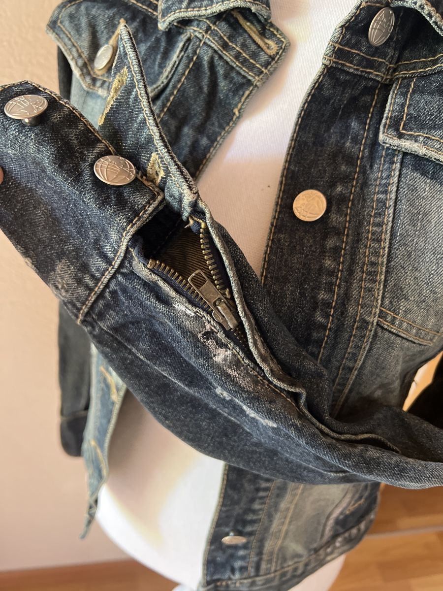 Giacche: Jeansjacke im used Look, Grösse S – Usato da Linden venduto da Annelie12 3