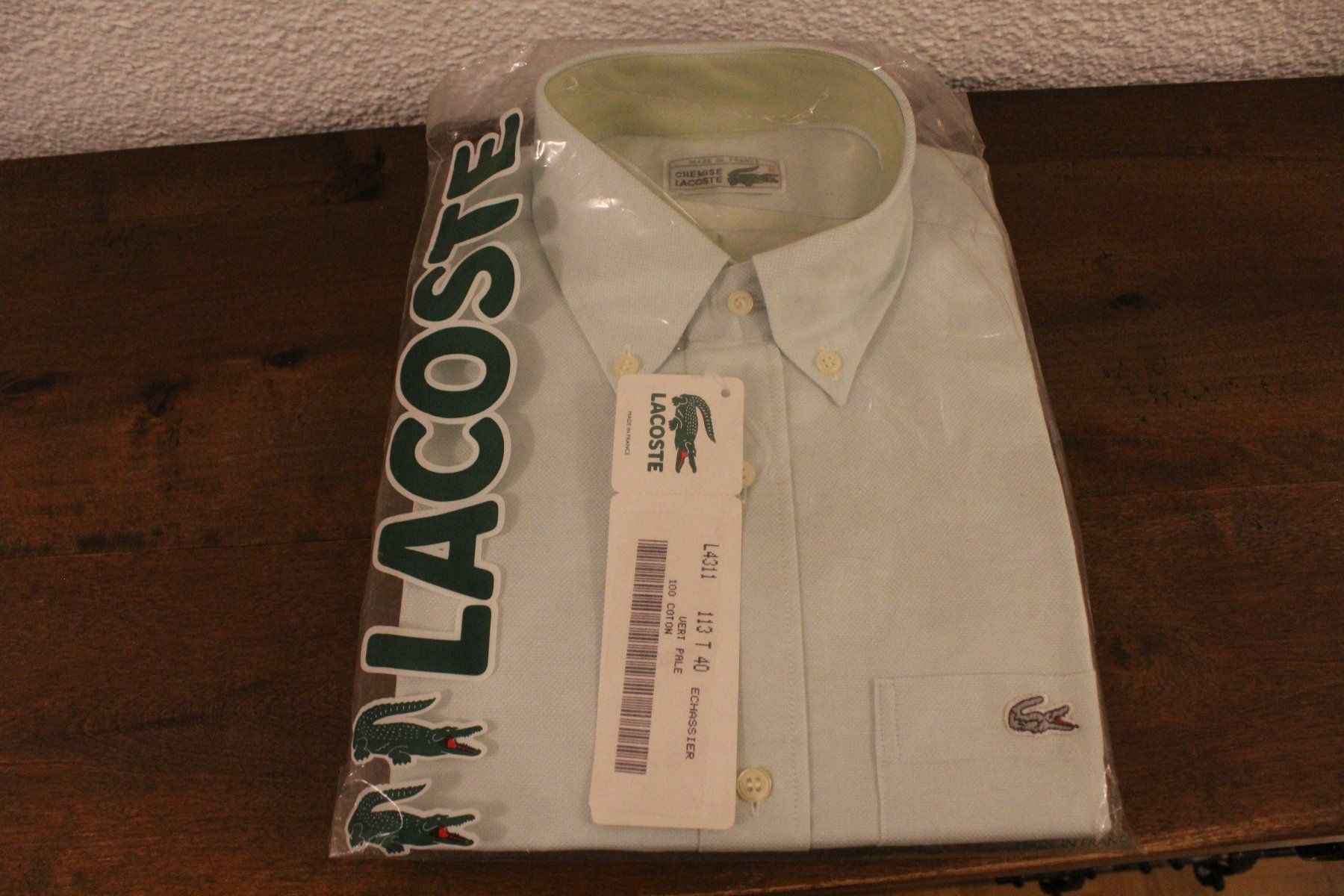Lacoste Camicie: Orig. Lacoste Herren-Hemd – Nuovo e nell'imballaggio originale da Bassersdorf venduto da pewi45