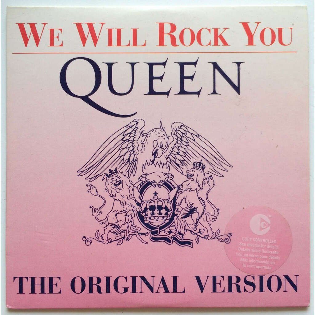 CDs: QUEEN - WE WILL ROCK YOU – D'occasion à Bottens par hotter-than-hell