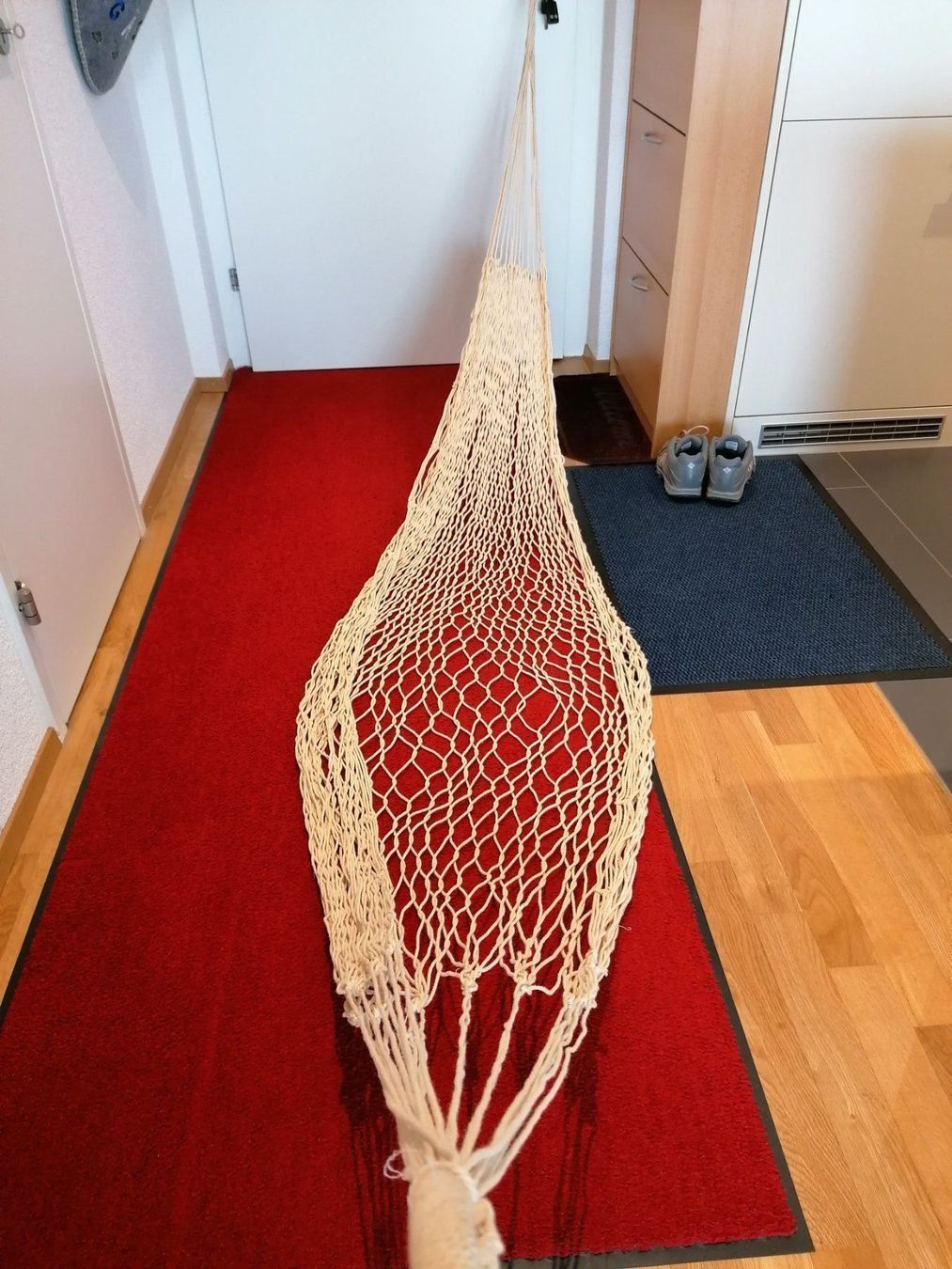 Amache: Hängematte gestrickt weiss – Usato da Muri AG venduto da goodmood17 2