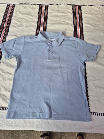 Polo Shirt Hellblau