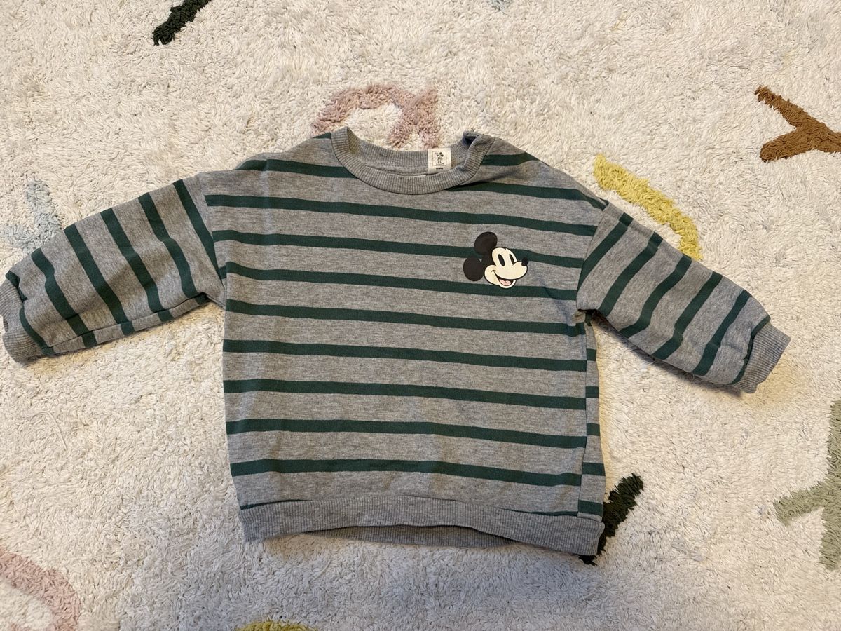 H&M Pullover & Sweatshirts: 2 Kinder Pullover Set Mickey Maus & Dino, Gr 80 & 86 – Neu (gemäss Beschreibung) aus Sonnental von sop_9scm 2
