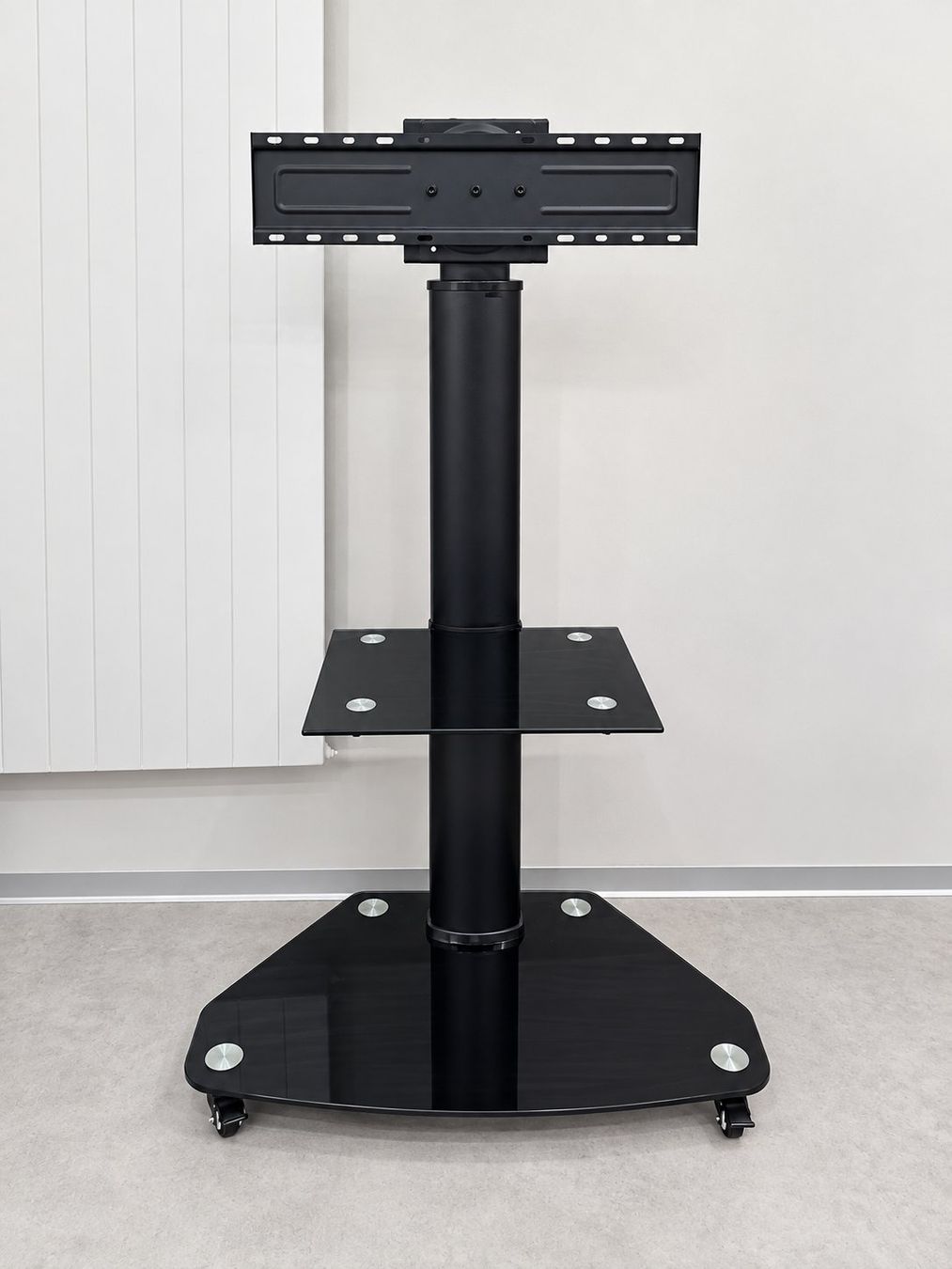 Supporti a parete: Support mobile en verre pour écran TV 37"-75" - Ajustable – Usato da Genève venduto da kev_skd5