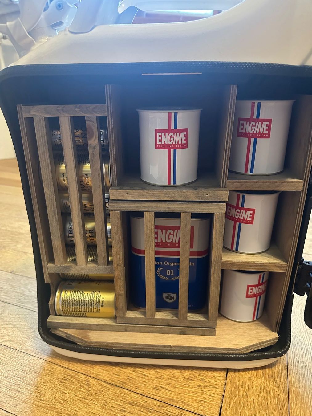 Bevande alcoliche: Engine Pic-Nic Kit / Gin / Kanister / Jagd / Polterabend – Nuovo (secondo la descrizione) da Teufen ZH venduto da Haue 2