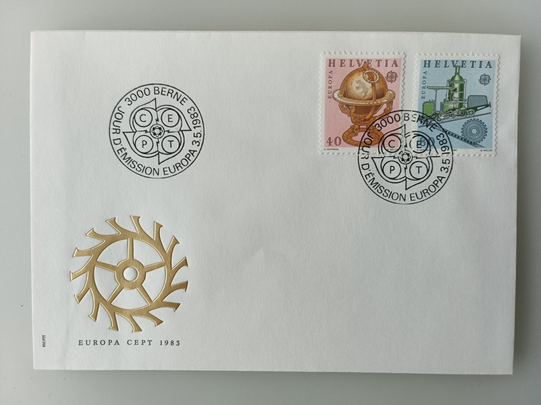 Tutti i francobolli: 1983 FDC Europamarken – Usato da Dübendorf venduto da goeggi79
