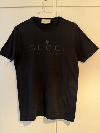 Maglietta Gucci Made in Italy Nera Taglia M Perfetta Condizi