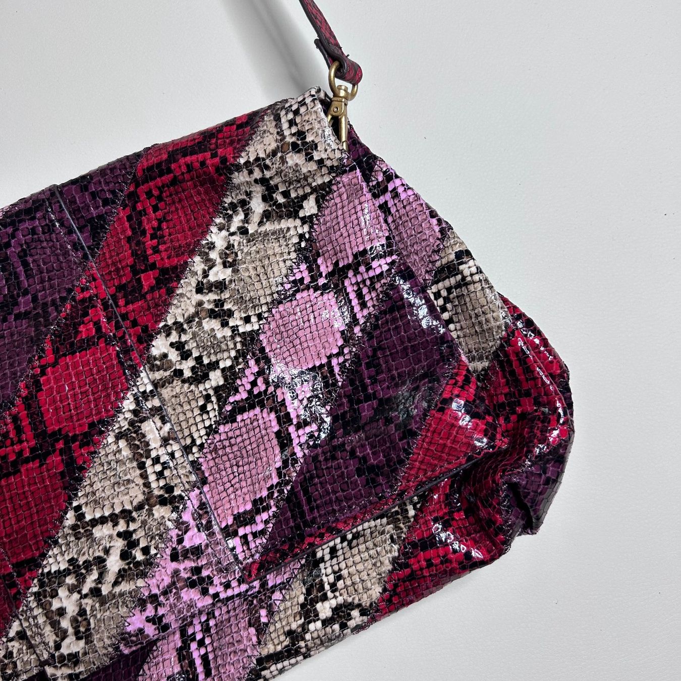 Zara Borse da donna: Zara Bag / Clutch with Snake Print – Usato da St. Gallen venduto da look-twice 1