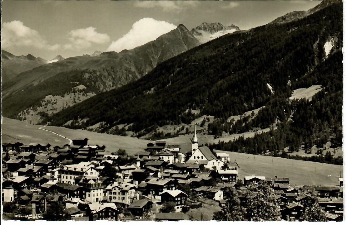 Cartoline postali: Münster im Goms – Usato da Hochdorf venduto da Ziegel-16