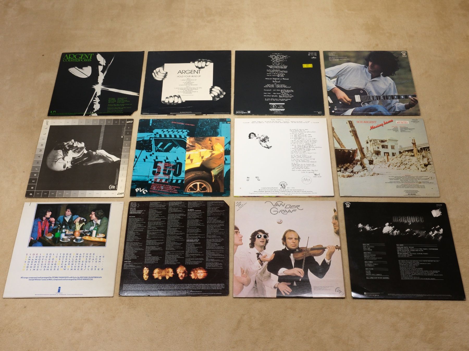 Dischi in vinile: 12x Vinyl: Argent, Peter Hammill, Van Der Graaf Generator... – Usato da Lobsigen venduto da Markus_Haenggi_Bern 1