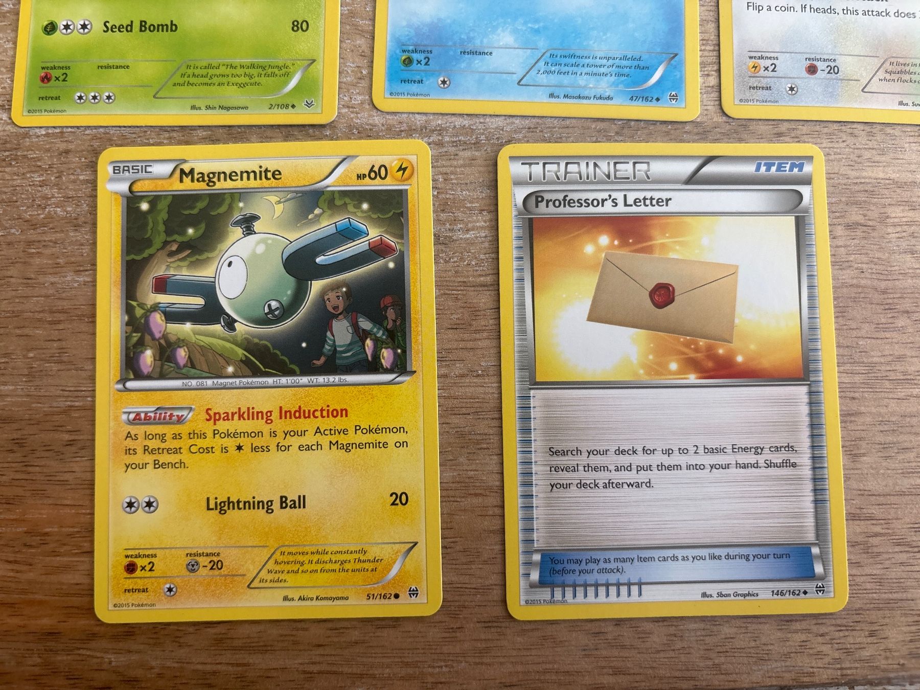Pokémon Carte collezionabili: Pokemon Cards 2015 Mix – Usato da Steinmaur venduto da BobsCards 2