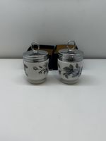 2er Set Eierbecher Royal Worcester Floral Motiv Porzellan CH