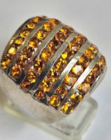 Fingerring gelber Safir