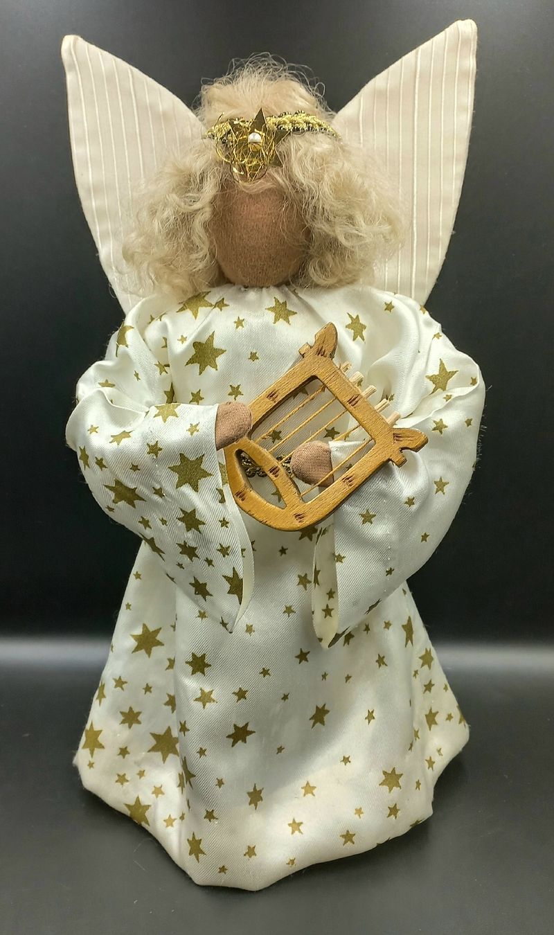 Figuren: Schwarzenberger Krippenfiguren Engel mit Harfe – Neu (gemäss Beschreibung) aus Lachen SZ von jimmygoal13 5