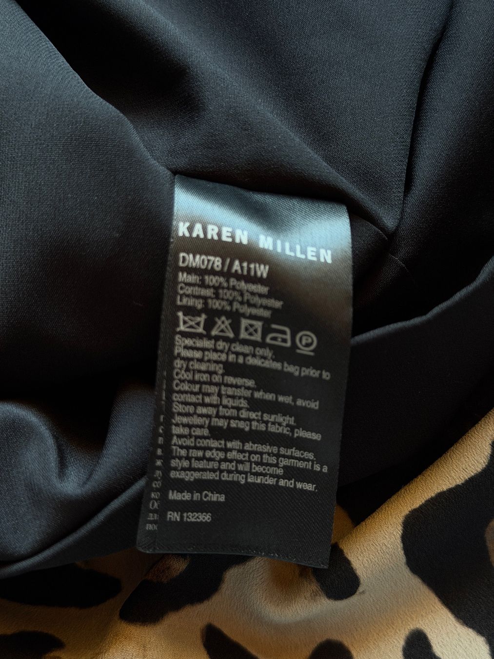 Karen Millen Vestiti: Karen Millen Robe léopard à volants T38 – Usato da Neuchâtel venduto da belange 7