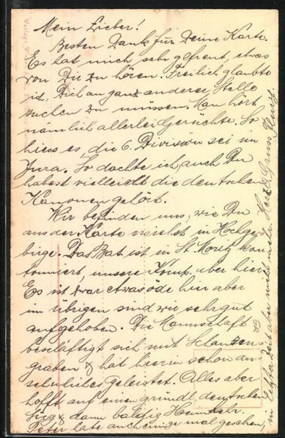 Cartoline postali: Silvaplana mit 2 Bussenandrohungen, um 1930 – Usato da Frauenfeld venduto da POML 1
