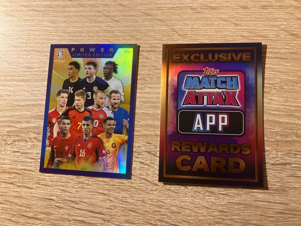 Topps Match Attax EM 2024 Power Limited Edition + Exclusive Kaufen