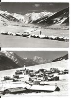 Gluringen VS Obergoms 2AK Dorf Winter 1960 sehr gut erhalten