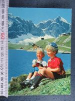 MELCHSEE-FRUTT SENNEN-KINDER IN TRACHT AM SEE ONW AK