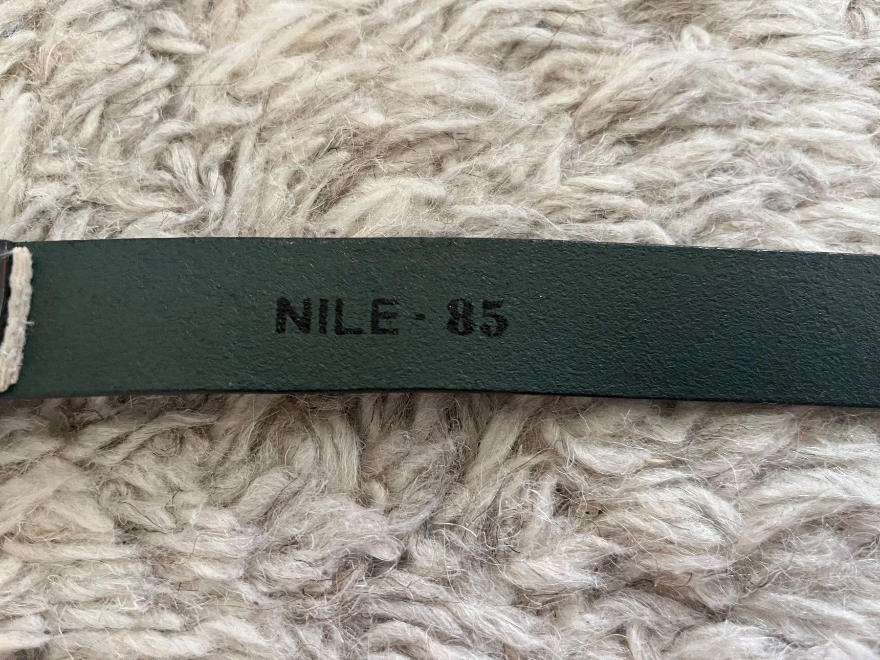 Nile Ceintures: Nile Ledergürtel grün 85 cm – D'occasion à Utzenstorf par Ismaele 2