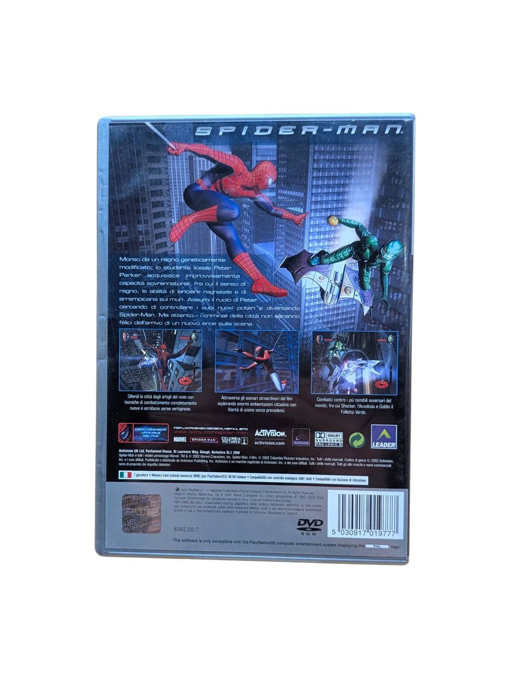 Sony Giochi: Spider-Man PlayStation 2 (PS2) – Usato da Domat/Ems venduto da IsseldorsShop 1