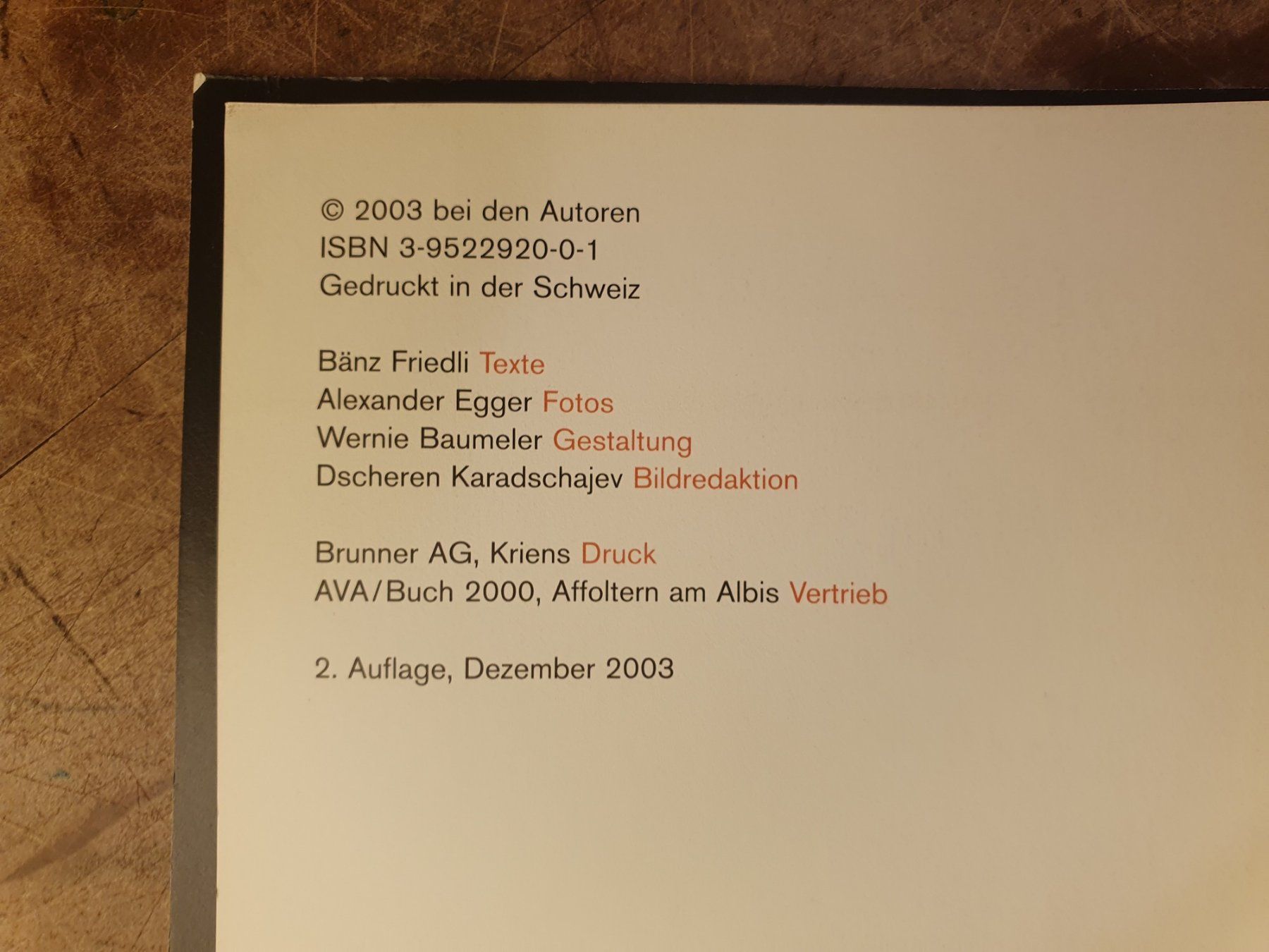 Libri: Ich Pendle, also bin ich - Bänz Friedli – Usato da Zürich venduto da loosebone 2