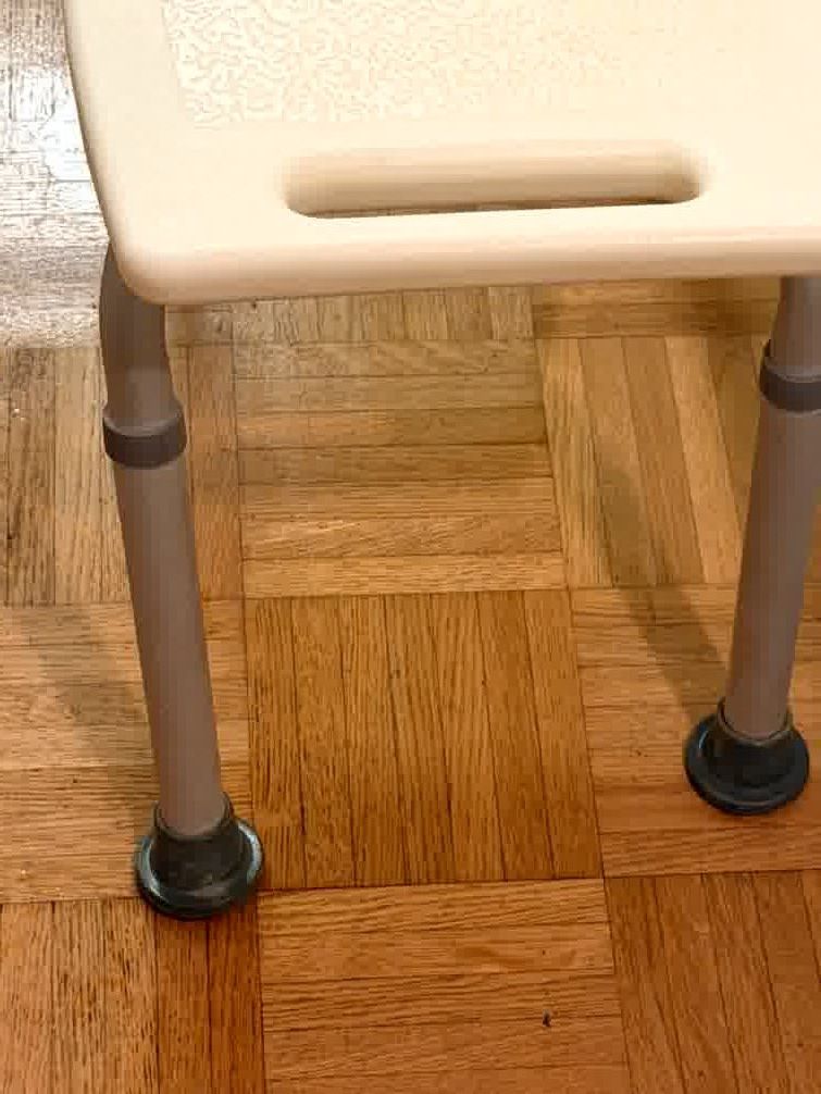 Sgabelli: Duschhocker weiss Kunststoff 50x30 cm – Usato da Zürich venduto da dojoal64 1