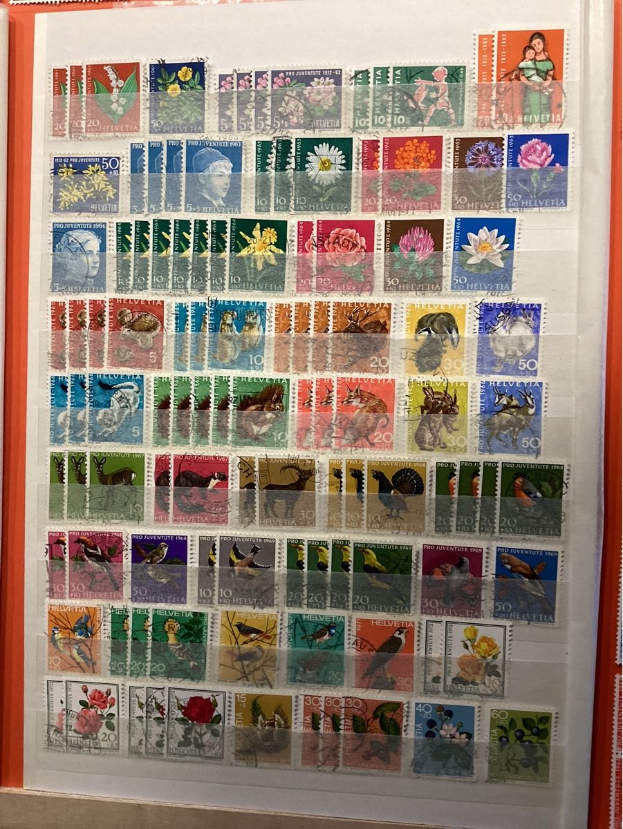 Alle Briefmarken: 🇨🇭Briefmarken Pro Juventute gestempelt – Gebraucht aus Thun von soernst 3