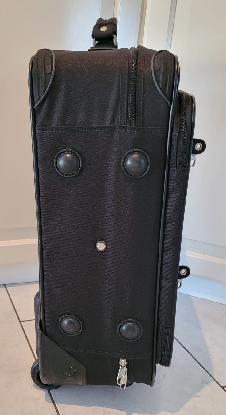 Samsonite Valigie: Reisekoffer Samsonite Serie Accent Kabinengepäck Textil – Difettoso da Kappelen venduto da swyder 3