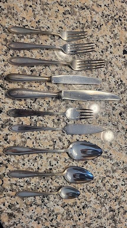 Set di posate: WMF Silberbesteck 90 Perl 168 teilig – Usato da Sarnen venduto da monfur 3