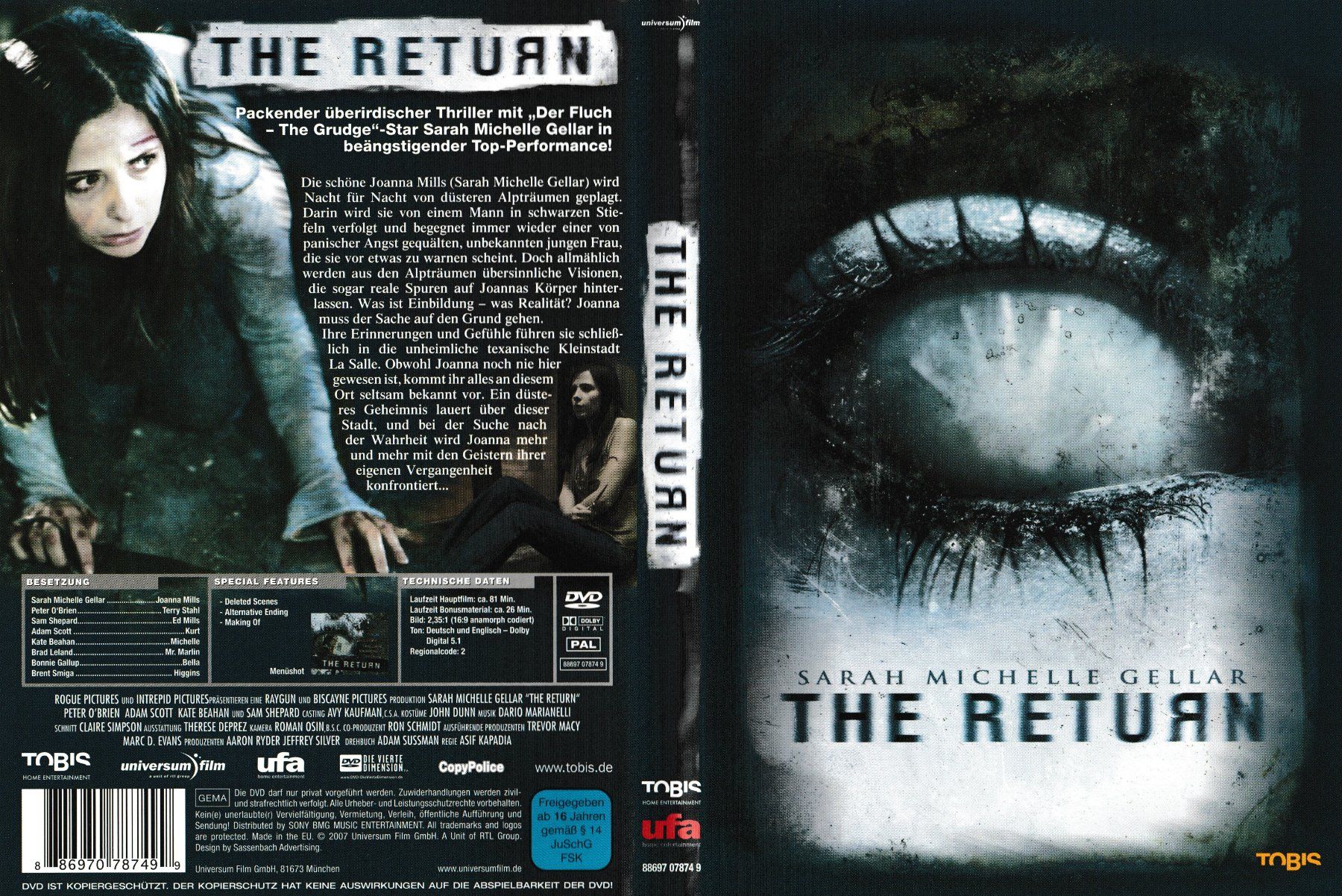 Tutti i DVDs: DVD - The Return – Usato da Langnau am Albis venduto da MediaRescuerKeLoX