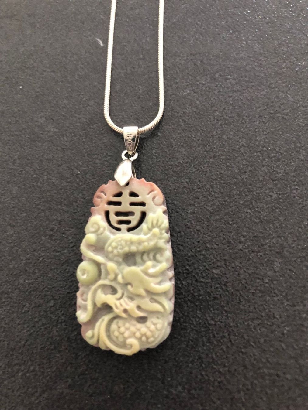 Catenine: Kette 925er Silber mit Dragon Anhänger – Usato da Ebikon venduto da Radeon0