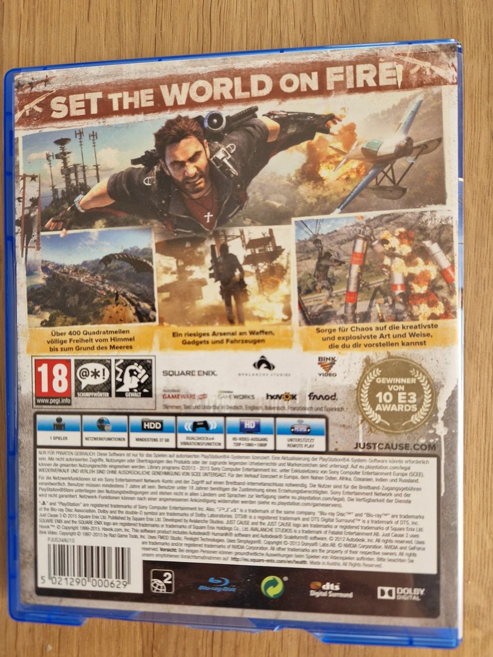 Sony Giochi: JUST CAUSE 3 PS4 – Nuovo (secondo la descrizione) da Eschenbach SG venduto da Deki77 1