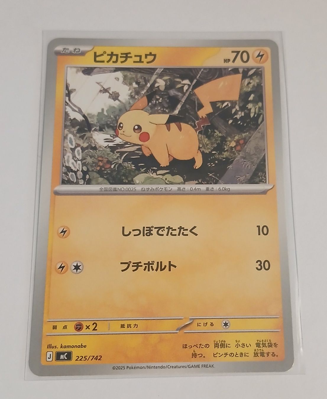 Pokémon Carte collezionabili: Pokemon Pikachu 225/742 jap – Usato da Märwil venduto da Chi_87pp