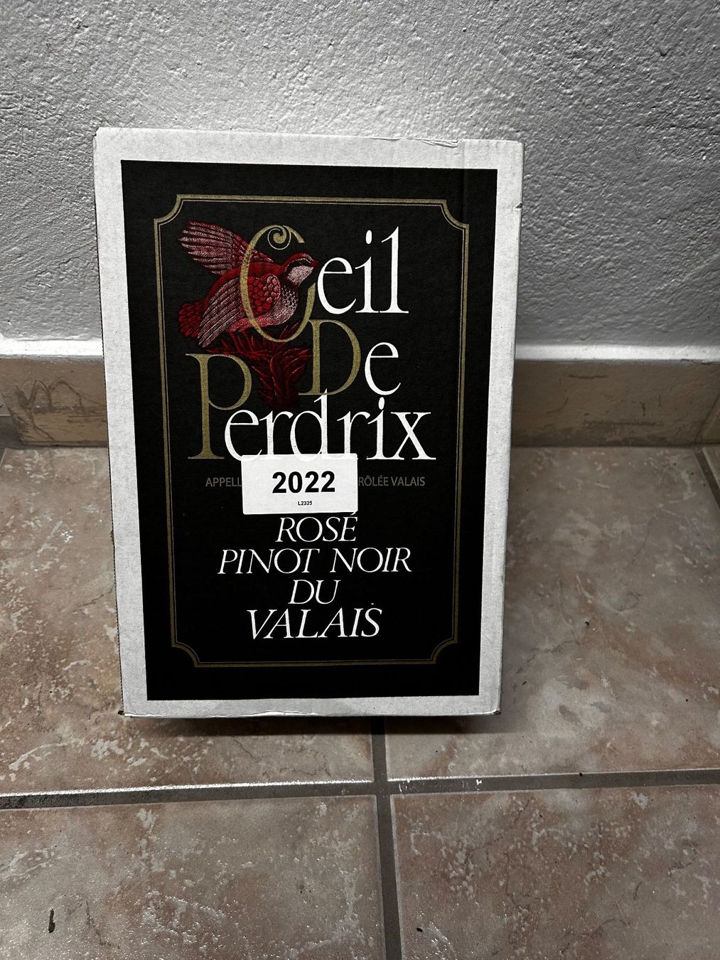 Wein: Oeil de Perdrix Rosé, 6 Fl. Karton 2022 – Gebraucht aus Basel von BAD-1