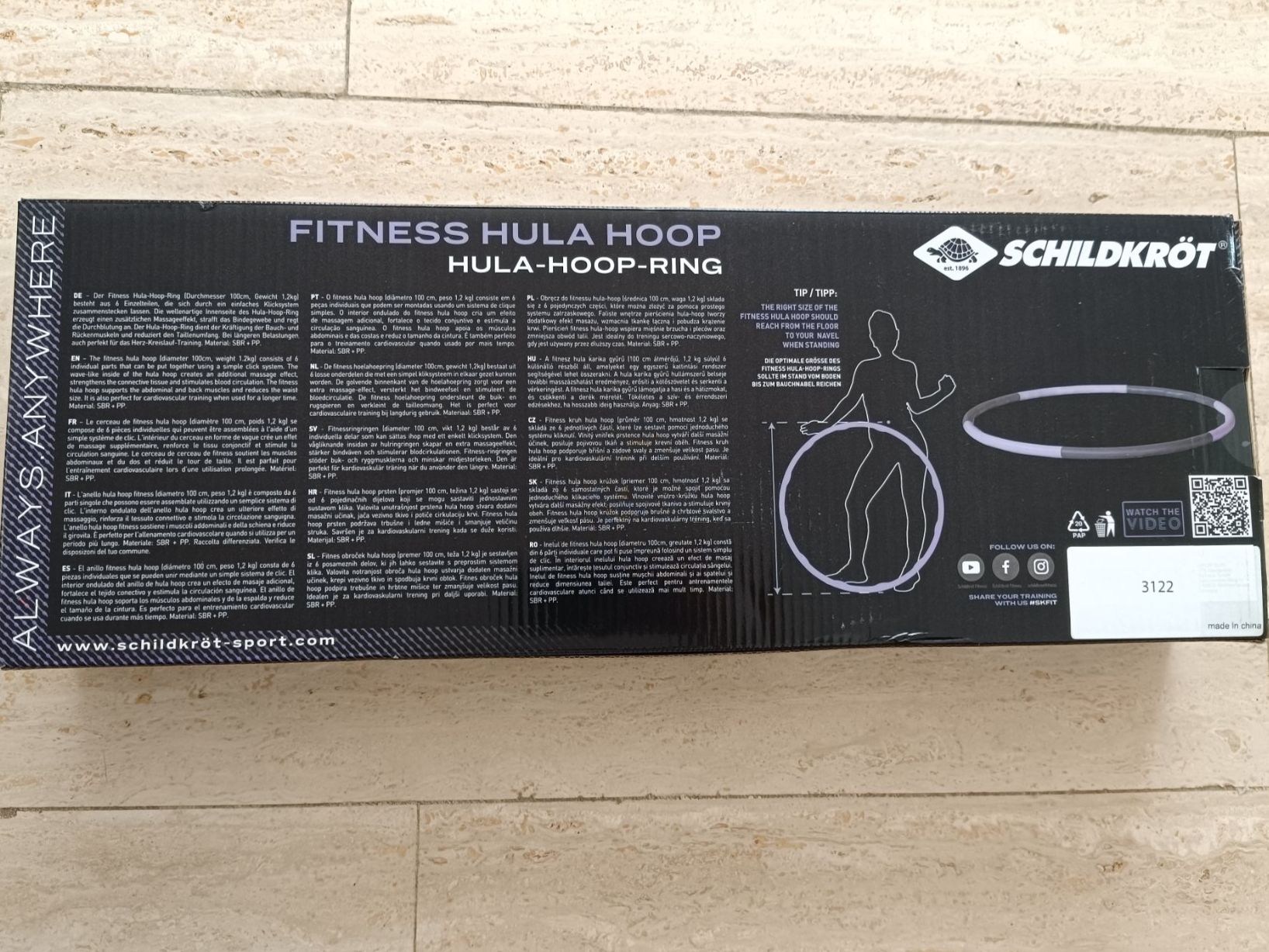 Hometrainer: NEUER Hula-Hoop Ring / Reifen – Nuovo e nell'imballaggio originale da Wenslingen venduto da Stibi04 1