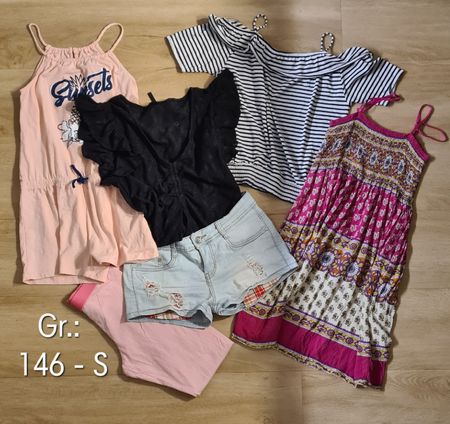 Kleiderpaket Gr. 146/S - Perfekt für den Sommer!