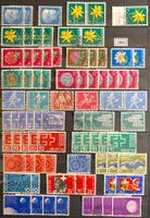Timbres suisses 1964 Fleurs Messagers